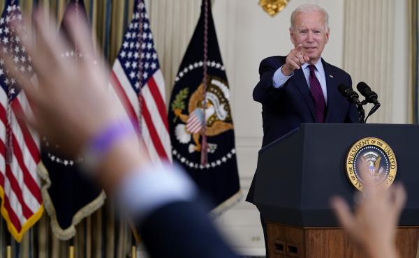 President Biden takes questions after delivering remarks on the debt ceiling at the White House on Monday. President Biden takes questions after delivering remarks on the debt ceiling at the White House on Monday.