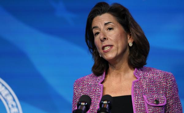 Rhode Island Gov. Gina Raimondo has been confirmed as the next secretary of the U.S. Department of Commerce, which oversees the Census Bureau. Rhode Island Gov. Gina Raimondo has been confirmed as the next secretary of the U.S. Department of Commerce, which oversees the Census Bureau.