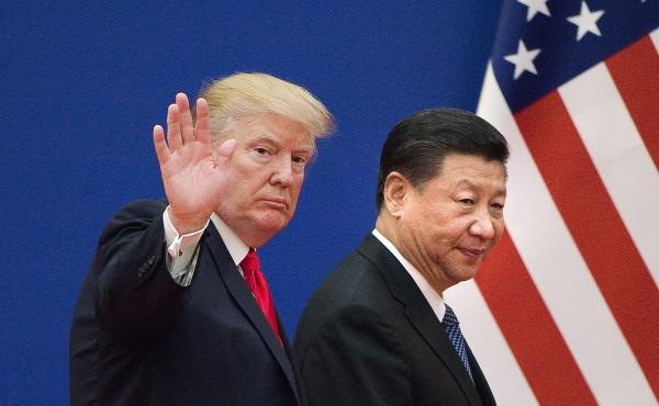 President Trump and China's leader Xi Jinping leave a business leaders event in Beijing in 2017. Relations involving trade and other areas between the two countries have deteriorated. President Trump and China's leader Xi Jinping leave a business leaders event in Beijing in 2017. Relations involving trade and other areas between the two countries have deteriorated.