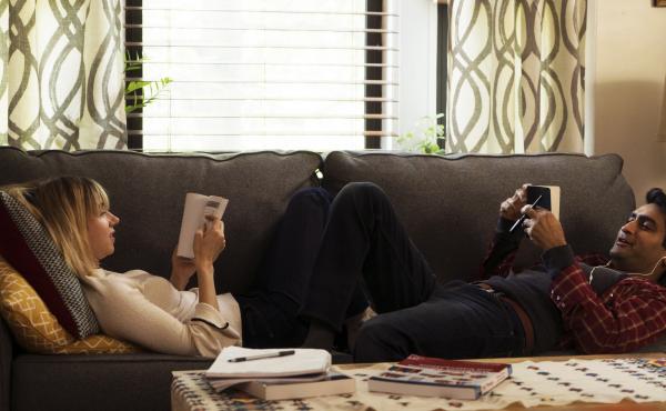 Zoe Kazan stars alongside Kumail Nanjiani in The Big Sick. Zoe Kazan stars alongside Kumail Nanjiani in The Big Sick.
