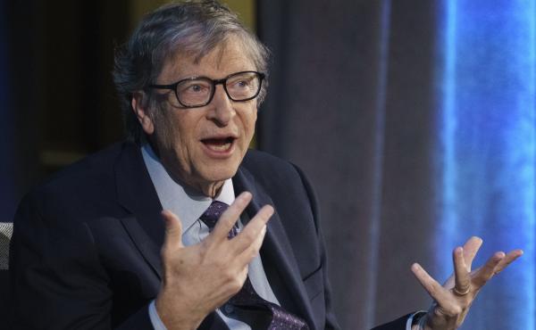 Microsoft co-founder Bill Gates, seen above in 2018, gives high marks for social distancing efforts during the coronavirus pandemic but low marks for testing. He says he thinks large public gatherings may have to wait until there's a vaccine. Microsoft co-founder Bill Gates, seen above in 2018, gives high marks for social distancing efforts during the coronavirus pandemic but low marks for testing. He says he thinks large public gatherings may have to wait until there's a vaccine.