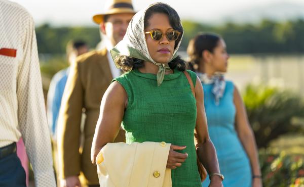 Regina King stars as Sharon, the mother of embattled young lover Tish, If Beale Street Could Talk. Regina King stars as Sharon, the mother of embattled young lover Tish, If Beale Street Could Talk.