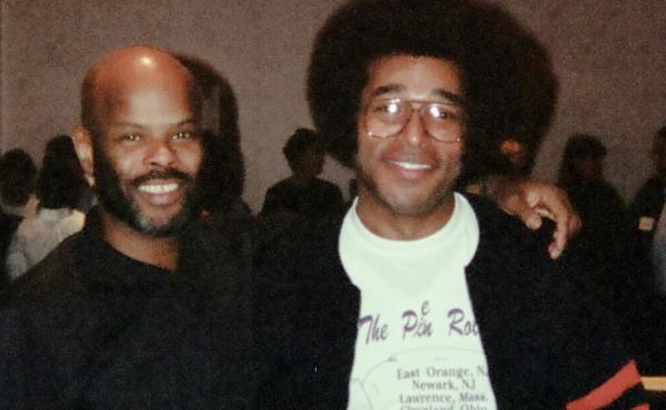 Robert E. Penn (L) and B.Michael Hunter (R) at the OutWrite Conference in Boston, October 1993. Robert E. Penn (L) and B.Michael Hunter (R) at the OutWrite Conference in Boston, October 1993.