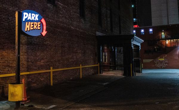 A parking lot in Nashville, photographed on Mar. 31, 2020, after Tennessee's governor issued a stay-at-home order in response to the developing coronavirus crisis. A parking lot in Nashville, photographed on Mar. 31, 2020, after Tennessee's governor issued a stay-at-home order in response to the developing coronavirus crisis.