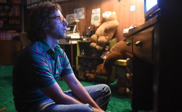Kyle Mooney as James in Brigsby Bear. Kyle Mooney as James in Brigsby Bear.