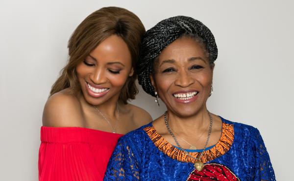 CNN international anchor Zain Asher poses with her mother, Obiajulu Ejiofor. After losing her husband in a car crash, Ejiofor raised four children with strict and innovative practices — including, when Asher was a teenager, using scissors to cut the pow CNN international anchor Zain Asher poses with her mother, Obiajulu Ejiofor. After losing her husband in a car crash, Ejiofor raised four children with strict and innovative practices — including, when Asher was a teenager, using scissors to cut the pow
