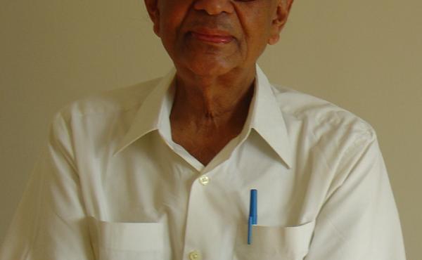 C.V. Vishveshwara in 2007 in Oak Park, Illinois. C.V. Vishveshwara in 2007 in Oak Park, Illinois.