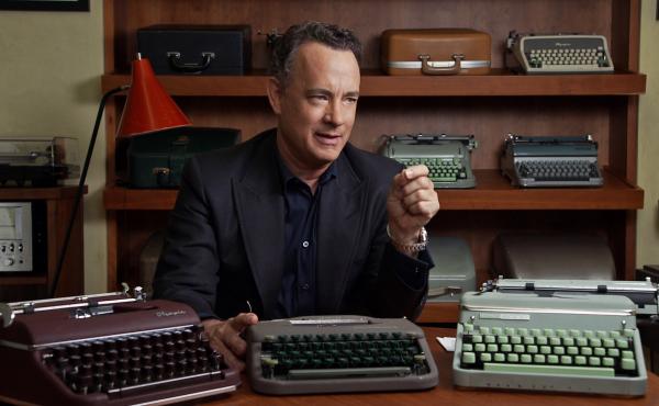 Tom Hanks, one of the interviewees featured in California Typewriter, has over 250 typewriters in his personal collection. Tom Hanks, one of the interviewees featured in California Typewriter, has over 250 typewriters in his personal collection.