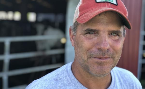 Peter Melnik, a fourth-generation dairy farmer, owns Bar-Way Farm, Inc. in Deerfield, Mass. He has an anaerobic digester on his farm that converts food waste into renewable energy. Peter Melnik, a fourth-generation dairy farmer, owns Bar-Way Farm, Inc. in Deerfield, Mass. He has an anaerobic digester on his farm that converts food waste into renewable energy.