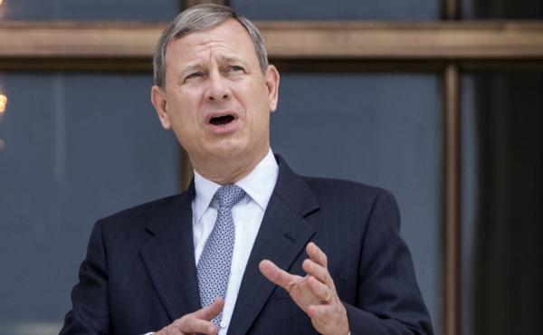 Chief Justice John Roberts stands outside the Supreme Court in Washington, D.C., in June, following new Associate Supreme Court Justice Neil Gorsuch investiture ceremony, a ceremony to mark his ascension to the bench. Chief Justice John Roberts stands outside the Supreme Court in Washington, D.C., in June, following new Associate Supreme Court Justice Neil Gorsuch investiture ceremony, a ceremony to mark his ascension to the bench.