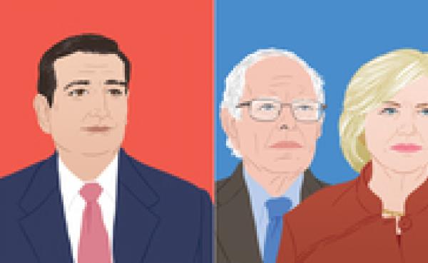 Ted Cruz has won the GOP Iowa caucuses. On the Democratic side, Hillary Clinton narrowly defeated Bernie Sanders. Ted Cruz has won the GOP Iowa caucuses. On the Democratic side, Hillary Clinton narrowly defeated Bernie Sanders.