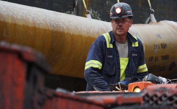 President Trump praised the 2017 opening of this mine in Friedens, Pa., which created around 100 jobs. President Trump praised the 2017 opening of this mine in Friedens, Pa., which created around 100 jobs.