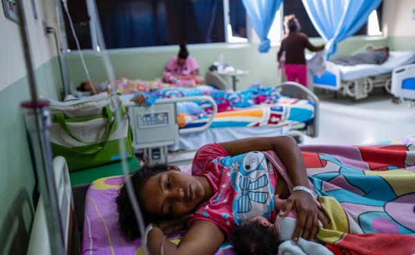 A corridor of newborns at the San Jose de Maicao Hospital in Maicao, Colombia. Venezuelan migrants have given birth to more than 25,000 infants in Colombia over the past two years. A corridor of newborns at the San Jose de Maicao Hospital in Maicao, Colombia. Venezuelan migrants have given birth to more than 25,000 infants in Colombia over the past two years.