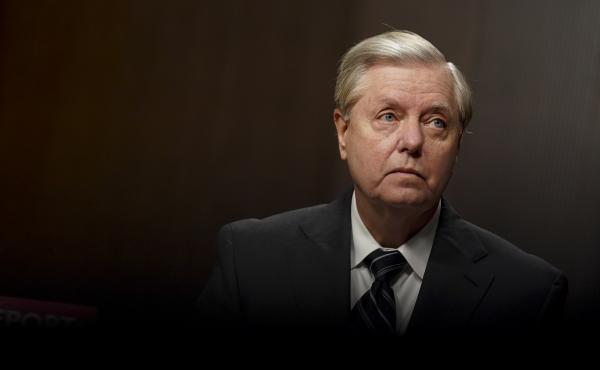 Chairman of the Senate Judiciary Committee Sen. Lindsey Graham, R-S.C., holds a hearing on Wednesday on the FBI's investigation of the 2016 Trump campaign and Russian election interference. Chairman of the Senate Judiciary Committee Sen. Lindsey Graham, R-S.C., holds a hearing on Wednesday on the FBI's investigation of the 2016 Trump campaign and Russian election interference.