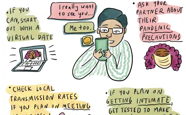 Open and honest communication is key in relationships, experts say, just as it was before the pandemic. Open and honest communication is key in relationships, experts say, just as it was before the pandemic.