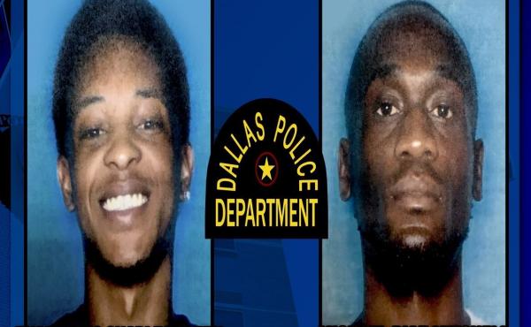 Dallas police are seeking Thaddeous Green (left) and Michael Mitchell in connection with the killing of Joshua Brown — who testified in the recent Amber Guyger trial. Dallas police are seeking Thaddeous Green (left) and Michael Mitchell in connection with the killing of Joshua Brown — who testified in the recent Amber Guyger trial.