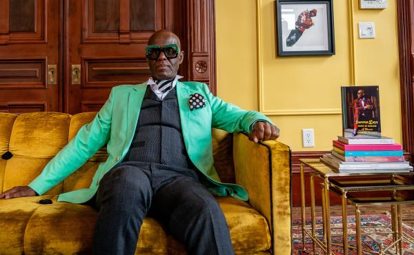 "I consider myself one who creates clothes, and fashions clothes, and uses it as a vehicle to fashion young minds," says clothier Dapper Dan. "I consider myself one who creates clothes, and fashions clothes, and uses it as a vehicle to fashion young minds," says clothier Dapper Dan.