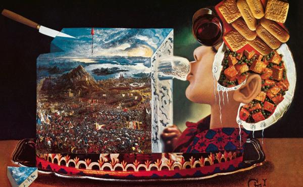 In 1973, Salvador Dali immortalized some of the surreal dinners he hosted in a cookbook called Les Diners de Gala, which he also illustrated. In 1973, Salvador Dali immortalized some of the surreal dinners he hosted in a cookbook called Les Diners de Gala, which he also illustrated.