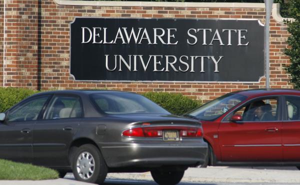 Delaware State University, a historically Black institution, says the stop and search of a bus transporting members of its women's lacrosse team in Georgia was "constitutionally dubious." Here, the entrance of Delaware State University in Dover, Del., in Delaware State University, a historically Black institution, says the stop and search of a bus transporting members of its women's lacrosse team in Georgia was "constitutionally dubious." Here, the entrance of Delaware State University in Dover, Del., in