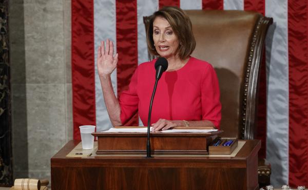 House Speaker Nancy Pelosi said in a speech Thursday to the new Congress that Democrats want "to lower health care costs and prescription drug prices and protect people with pre-existing medical conditions." House Speaker Nancy Pelosi said in a speech Thursday to the new Congress that Democrats want "to lower health care costs and prescription drug prices and protect people with pre-existing medical conditions."