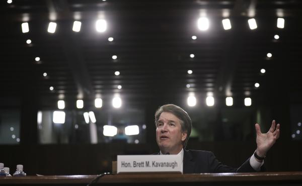 Supreme Court nominee Brett Kavanaugh testifies before the Senate Judiciary Committee on Sept. 6, the third day of his confirmation hearing. Supreme Court nominee Brett Kavanaugh testifies before the Senate Judiciary Committee on Sept. 6, the third day of his confirmation hearing.