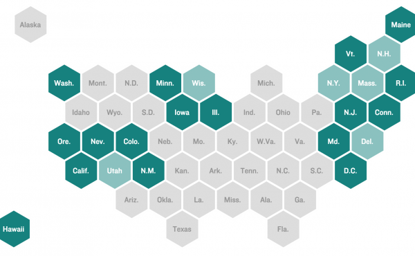 Map of states with laws prohibiting discrimination on the basis of sexual orientation and gender identity/expression Map of states with laws prohibiting discrimination on the basis of sexual orientation and gender identity/expression