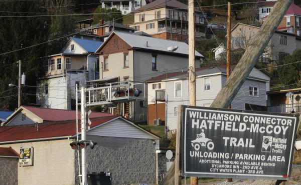A House commerce committee investigation found that two drug wholesalers had sent more than 20 million pain pills to two pharmacies in the small town of Williamson, W.Va., seen in 2016. A House commerce committee investigation found that two drug wholesalers had sent more than 20 million pain pills to two pharmacies in the small town of Williamson, W.Va., seen in 2016.