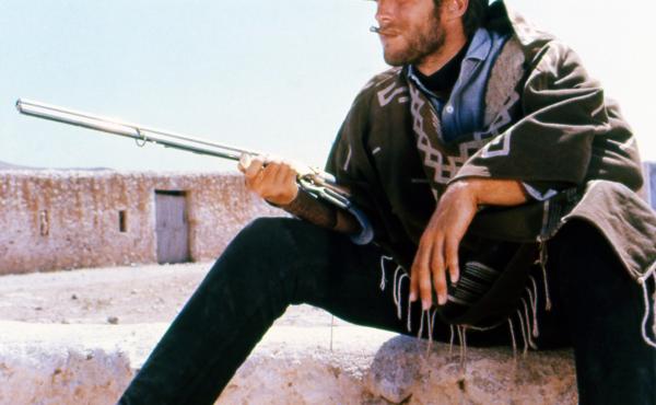The Navajo Nation Museum premiered a Navajo-dubbed version of Clint Eastwood's 1964 classic, A Fistful of Dollars this week. The Navajo Nation Museum premiered a Navajo-dubbed version of Clint Eastwood's 1964 classic, A Fistful of Dollars this week.