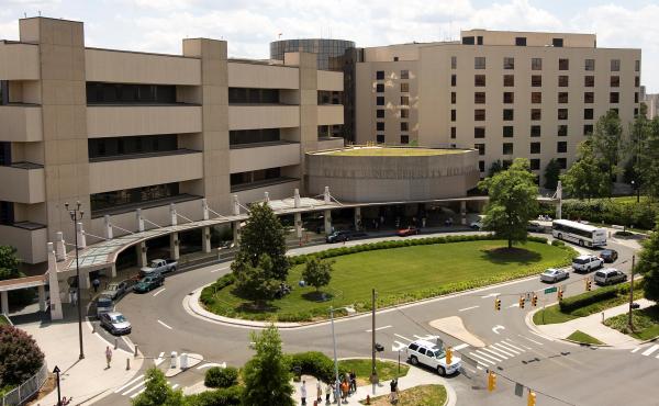 Duke University is paying the U.S. $112.5 million to resolve allegations that it violated the False Claims Act by submitting falsified research data to win or keep federal grants. Here, a photo shows the Duke University Hospital in Durham, N.C., in 2008, Duke University is paying the U.S. $112.5 million to resolve allegations that it violated the False Claims Act by submitting falsified research data to win or keep federal grants. Here, a photo shows the Duke University Hospital in Durham, N.C., in 2008,