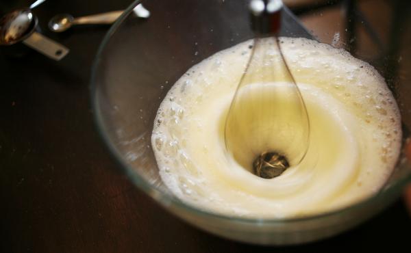 The hard part of making an egg replacement product is coming up with a substitute for the protein in egg whites. The hard part of making an egg replacement product is coming up with a substitute for the protein in egg whites.