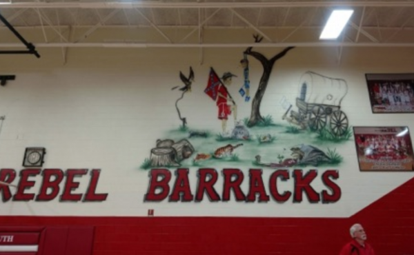The South Cumberland Elementary School mural before it was altered. Cumberland County personnel changed it Monday after the painting was called racist in a social media post Friday. The South Cumberland Elementary School mural before it was altered. Cumberland County personnel changed it Monday after the painting was called racist in a social media post Friday.