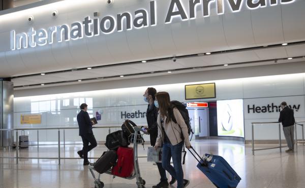 England will soon lift a 14-day quarantine requirement for travelers from more than 50 countries and territories, including Italy, Germany, France and Spain, the Department for Transportation said Friday. The U.S. is not among the exempt countries. England will soon lift a 14-day quarantine requirement for travelers from more than 50 countries and territories, including Italy, Germany, France and Spain, the Department for Transportation said Friday. The U.S. is not among the exempt countries.