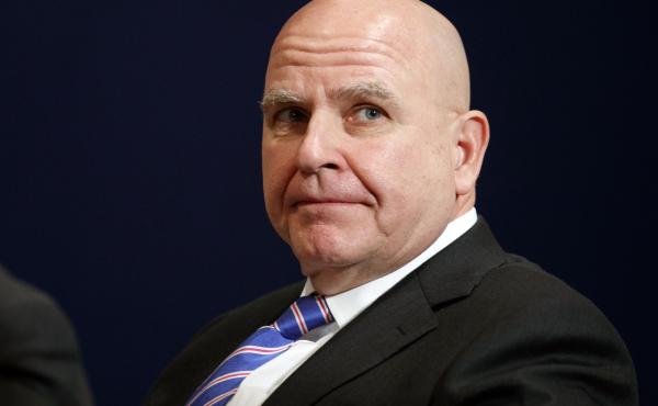 H.R. McMaster, then President Donald Trump's national security adviser, attends the World Economic Forum in Davos, Switzerland, on Jan. 25, 2018. In an NPR interview, McMaster says the United States and its allies need to "compete more effectively" with C H.R. McMaster, then President Donald Trump's national security adviser, attends the World Economic Forum in Davos, Switzerland, on Jan. 25, 2018. In an NPR interview, McMaster says the United States and its allies need to "compete more effectively" with C