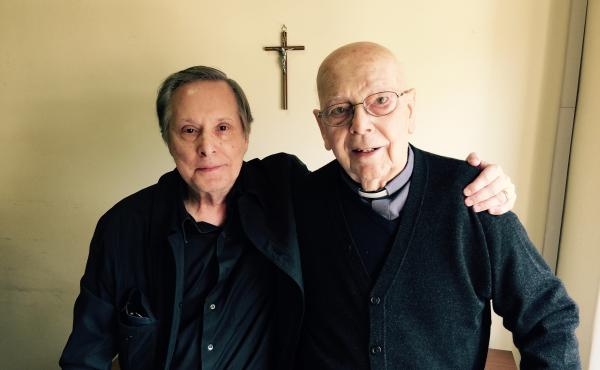 The new documentary by William Friedkin (left) centers around footage of an exorcism performed by Rev. Gabriele Amorth (right), who has performed the procedure tens of thousands of times. The new documentary by William Friedkin (left) centers around footage of an exorcism performed by Rev. Gabriele Amorth (right), who has performed the procedure tens of thousands of times.