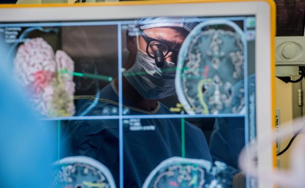 UCSF neurosurgeon Edward Chang says a system that lets a man express his thoughts at 15 words a minute is just the beginning for computer-mediated communication. UCSF neurosurgeon Edward Chang says a system that lets a man express his thoughts at 15 words a minute is just the beginning for computer-mediated communication.