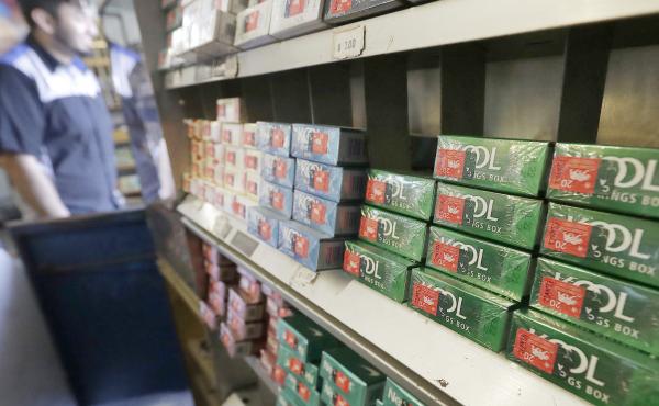 Menthol cigarettes and other tobacco products at a store in San Francisco in 2018. U.S. health regulators announced a new effort Thursday to ban menthol cigarettes. Menthol cigarettes and other tobacco products at a store in San Francisco in 2018. U.S. health regulators announced a new effort Thursday to ban menthol cigarettes.