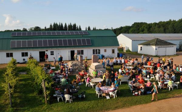 Pizza night on the Stoney Acres Farm in Athens, Wis. Pizza night on the Stoney Acres Farm in Athens, Wis.