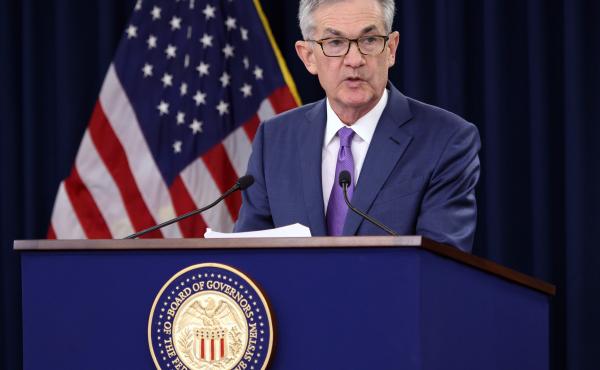 Federal Reserve Chairman Jerome Powell said the Fed cut rates to "help keep the U.S. economy strong in the face of some notable developments and to provide insurance against ongoing risks." Federal Reserve Chairman Jerome Powell said the Fed cut rates to "help keep the U.S. economy strong in the face of some notable developments and to provide insurance against ongoing risks."