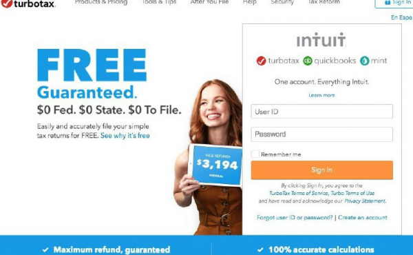 Intuit's 2018 homepage for TurboTax failed to adequately disclose the limits of the "free" offer, the Federal Trade Commission says. Intuit's 2018 homepage for TurboTax failed to adequately disclose the limits of the "free" offer, the Federal Trade Commission says.