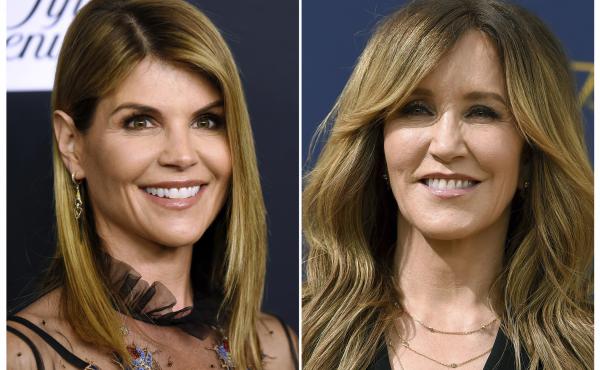 Actresses Lori Loughlin (left) and Felicity Huffman appeared in federal court in Boston on Wednesday along with a group of other parents. A total of 50 people have been charged in connection with the alleged years-long scam. Actresses Lori Loughlin (left) and Felicity Huffman appeared in federal court in Boston on Wednesday along with a group of other parents. A total of 50 people have been charged in connection with the alleged years-long scam.