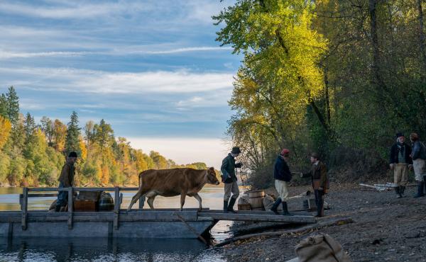 When Greener Pastures Are Unpasteurized: Two men try to start a business in the Oregon Territory in First Cow. When Greener Pastures Are Unpasteurized: Two men try to start a business in the Oregon Territory in First Cow.