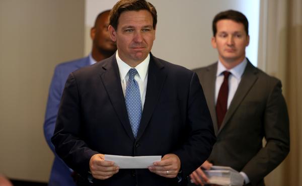 Florida Gov. Ron DeSantis, shown here in August, has appointed Dr. Joseph Ladapo as the state's new surgeon general. Ladapo says vaccines are not the only way to promote "good health." Florida Gov. Ron DeSantis, shown here in August, has appointed Dr. Joseph Ladapo as the state's new surgeon general. Ladapo says vaccines are not the only way to promote "good health."