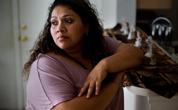 Yuliana Rocha Zamarripa's workers' comp claim for a serious knee injury at work prompted her arrest. The mother of three spent the next year cycling through county and immigration jails. Yuliana Rocha Zamarripa's workers' comp claim for a serious knee injury at work prompted her arrest. The mother of three spent the next year cycling through county and immigration jails.