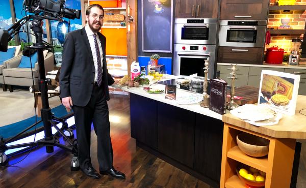 Rabbi Avremi Zippel, the program director at Chabad Lubavitch of Utah, during an appearance on Fox 13 to talk about Passover food. Rabbi Avremi Zippel, the program director at Chabad Lubavitch of Utah, during an appearance on Fox 13 to talk about Passover food.