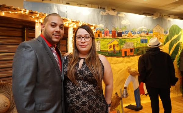 Miosotis Castro, her husband Francisco Alvarado and their three children lost their home when Hurricane Maria tore through Puerto Rico in September. Eventually they made their way to Providence, Rhode Island, where they've been living with relatives for t Miosotis Castro, her husband Francisco Alvarado and their three children lost their home when Hurricane Maria tore through Puerto Rico in September. Eventually they made their way to Providence, Rhode Island, where they've been living with relatives for t