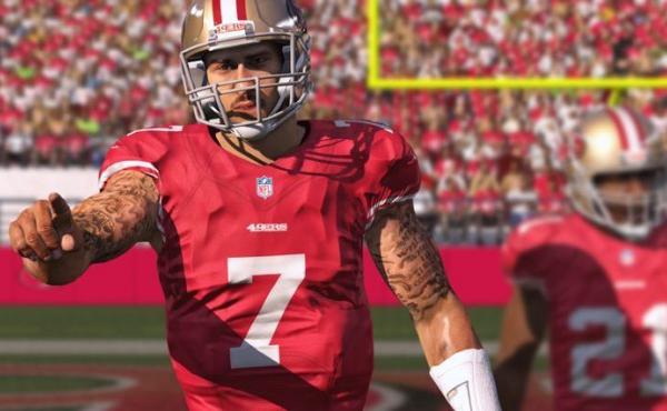 San Francisco 49ers quarterback Colin Kaepernick is the only player in the newest edition of the Madden NFL video game franchise to have his signature tattoos faithfully rendered in the game. San Francisco 49ers quarterback Colin Kaepernick is the only player in the newest edition of the Madden NFL video game franchise to have his signature tattoos faithfully rendered in the game.