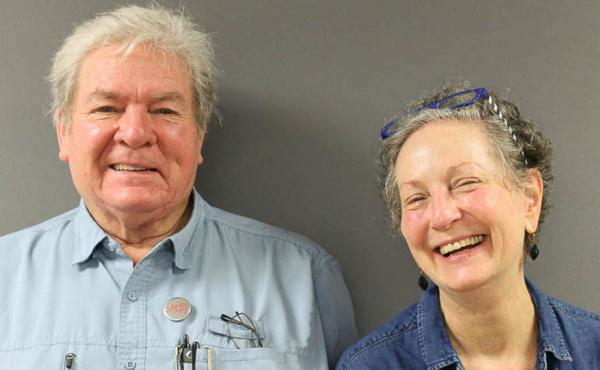 Bobby Huber and his sister, Fritzi Huber at a StoryCorps interview in Wilmington, N.C., in September. Bobby Huber and his sister, Fritzi Huber at a StoryCorps interview in Wilmington, N.C., in September.