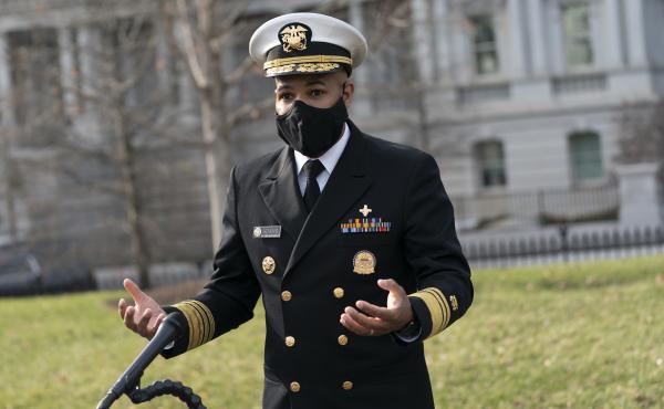 Jerome Adams, who served as Trump's U.S. surgeon general, says he hopes that coming out of the pandemic, people can have a healthier respect for the scientific process. Jerome Adams, who served as Trump's U.S. surgeon general, says he hopes that coming out of the pandemic, people can have a healthier respect for the scientific process.