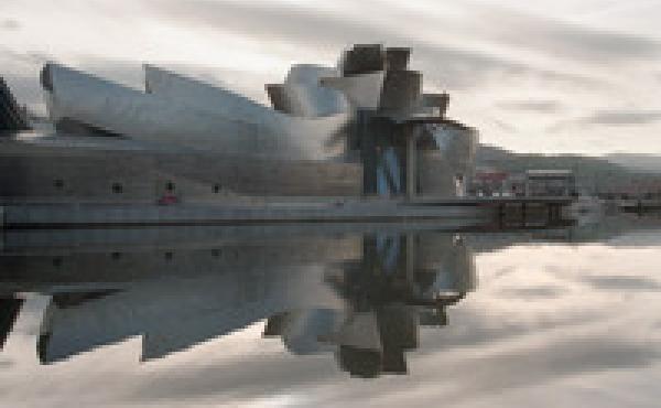Frank Gehry designed the Guggenheim Museum in Bilbao, Spain. "I love going to Bilbao. ... People come out and hug me," he says. "We all need love." Frank Gehry designed the Guggenheim Museum in Bilbao, Spain. "I love going to Bilbao. ... People come out and hug me," he says. "We all need love."