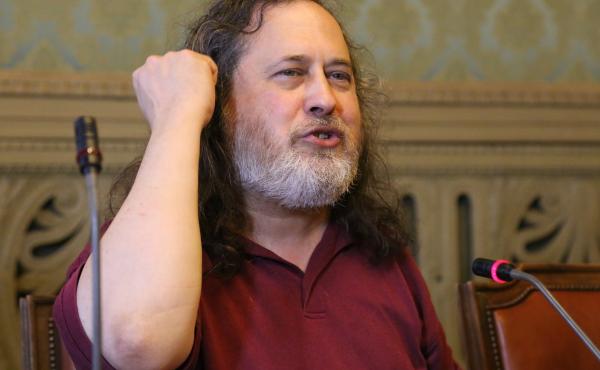 Richard Stallman, pictured in 2015, resigned from his posts as President of the Free Software Foundation and visiting scientist at MIT's Computer Science & Artificial Intelligence lab. Richard Stallman, pictured in 2015, resigned from his posts as President of the Free Software Foundation and visiting scientist at MIT's Computer Science & Artificial Intelligence lab.
